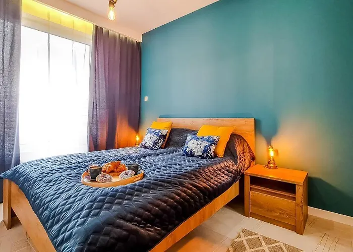 Апартаменты Przyfabryczny Ksiezy Mlyn - Bezplatny Garaz - Klimatyzacja - Fv *